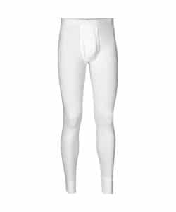 JBS lange bomulds underbukser i hvid med gylp til herre 2XL Hvid