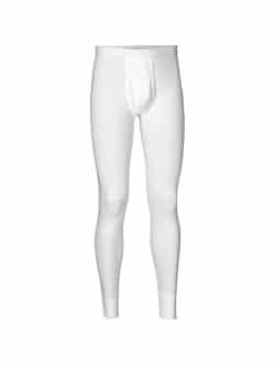 JBS lange bomulds underbukser i hvid med gylp til herre 2XL Hvid
